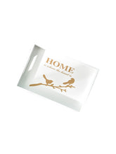 Tepsi 31.5x21.5x4.2 cm Beyaz Ahşap