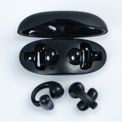 TopG Vox Q4 Ear Clip Kulak Içi Bluetooth Küpe Kulaklık Siyah