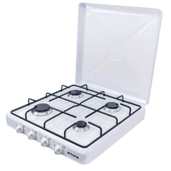 Ertone 4 Gözlü Gazlı Ocak Beyaz