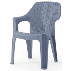 Heniver Babel Rattan Sandalye Antrasit