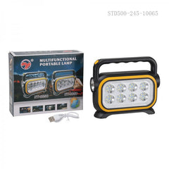 Güneş Enerjili Şarj Edilebilir El Tipi Fener Kamp Lambası