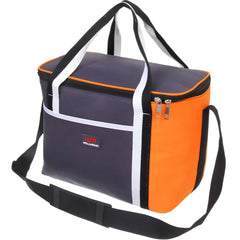 Soğuk-Sıcak Tutucu Çift Renkli Termos Çanta Turuncu