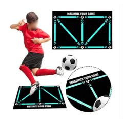 Mamba Futbol Antrenman Matı 90x60 Cm Eğitim Videosu ve Kaymaz Çorap Hediyeli