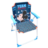 Mickey Baskılı Katlanabilir 37x39x53 Cm Güvenlikli Çocuk Sandalyesi