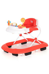 Duux 6 Ay+ Piano Oyuncaklı Müzikli Yürüteç Kırmızı