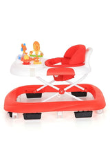 Duux 6 Ay+ Piano Oyuncaklı Müzikli Yürüteç Kırmızı
