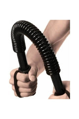 60 Cm Bükülen Kol Karın Egzersiz Aleti Bar Siyah