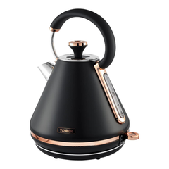 Tower Cavaletto 1.7 Lt Hızlı Kaynatma Su Isıtıcısı Kettle Siyah