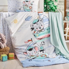 Kristal Sailing Blue Bebek Uyku Seti