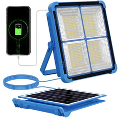 Uxi 100 W Taşınabilir 5m Kablolu Şarjlı Solar Işık