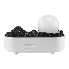 Hakopro 200 ML USB Şarjlı Volkan Görünümlü 3 Renkli Hava Nemlendirici