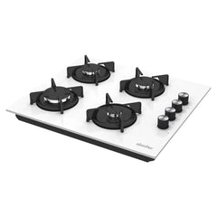 Simfer Oscar 60 Cm Set Üstü Ankastre Cam Ocak Beyaz