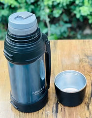 Paslanmaz Çelik 2.3 Lt Vakumlu Termos Mavi