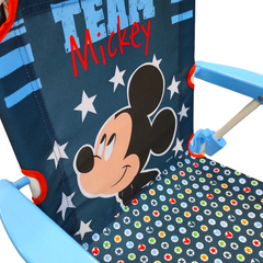 Mickey Baskılı Katlanabilir 37x39x53 Cm Güvenlikli Çocuk Sandalyesi