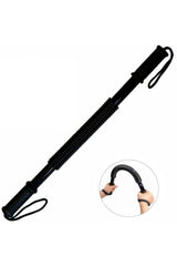 60 Cm Bükülen Kol Karın Egzersiz Aleti Bar Siyah