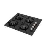 Regal 60 Cm 4 Gözlü Gazlı Ankastre Ocak Siyah