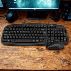 Inca Kablolu Multimedia Q Klavye Mouse Set Siyah