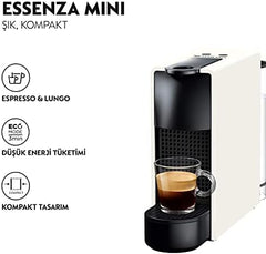 Nespresso Essenza Mini Kapsüllü Kahve Makinesi Beyaz