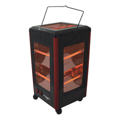 Hausberg 2200 W Tekerlekli 5 Yönlü Isıtıcı Soba