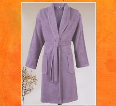 Unisex Bornoz Mor Small-Large