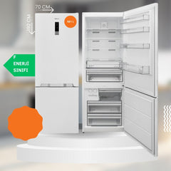 Regal 581 Lt NoFrost Buzdolabı Beyaz