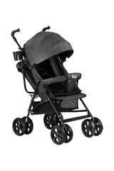 Sa7 Babyhope Baston Bebek Arabası Siyah