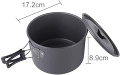 Ultra Hafif 15 Parçalı Kamp Piknik Pişirme Seti