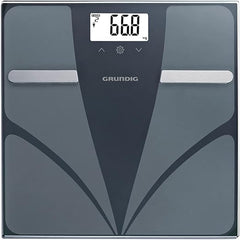 Grundig Otomatik LCD Ekranlı Cam Tartı Baskül Gri