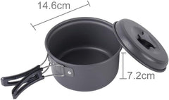 Ultra Hafif 15 Parçalı Kamp Piknik Pişirme Seti