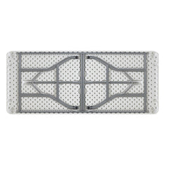 Katlanabilir 152x70x74 Çok Amaçlı Masa Beyaz