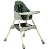 Duux Omega Sepetli Çıkarılabilir Tepsili Mama Sandalyesi Yeşil