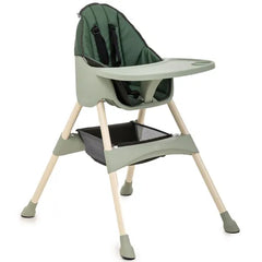 Duux Omega Sepetli Çıkarılabilir Tepsili Mama Sandalyesi Yeşil