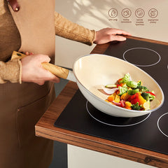 Emsan Swiss Crystal 28 Cm Wok Tavası