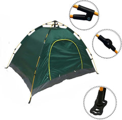 2-3 Kişilik Otomatik Açılan 200x140x150 Cm Çadır Yeşil