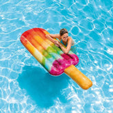 Intex 183x66 cm Gökkuşağı  Dondurma Deniz Yatağı