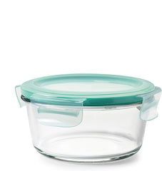Cam 3 lü Yuvarlak Sızdırmaz Saklama Kabı 350 620 950 ML