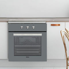 Regal 69 Lt 8 Programlı Ankastre Turbo Fırın Gri