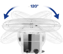 Proficare 25 Cm Metal Kasalı Sessiz Masaüstü Vantilatörü