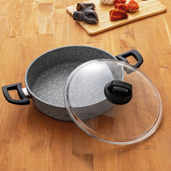 Emsan Titanium 22 Cm Granit Karnıyarık Tenceresi