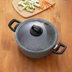 Emsan Titanium 20 Cm Granit Derin Tencere