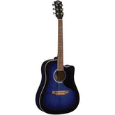EKO Ranger Serisi CW EQ Blue Sunburst Akustik Gitar