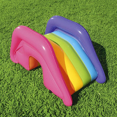 Bestway 2+ Yaş 237x201x104 Cm Fıskiyeli Kaydıraklı Şişme Çocuk Havuzu