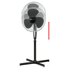 Clatronic 16'' Kumandalı Vantilatör Siyah