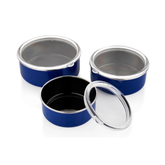 Schafer Komfort 3 lü 6 Parça Saklama Kabı Seti Lacivert