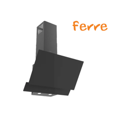 Ferre 0-DG-BL-TC Çift Cam Dokunmatik Ekran Davlumbaz Siyah