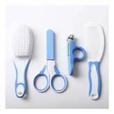 6 Parça Bebek Bakım Seti Mavi