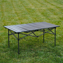 Alüminyum Hafif Taşıma Çantalı 120x55x50 Cm Kamp Piknik Masası