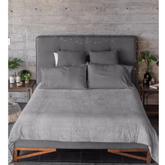 Miabella 160x220 cm Tek Kişilik Battaniye Yatak Örtüsü Grİ