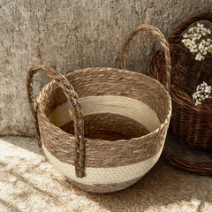 Dekoratif Sepet Büyük 30x30x24 cm