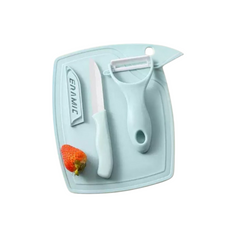 Ximivogue Çok Amaçlı 2 Parça Seramik Bıçak ve Soyma Aleti